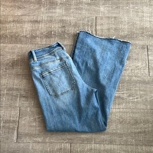 Women's Blue Flare & Wide Leg Jeans